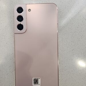 Rose Gold Smartphone with Triple Camera